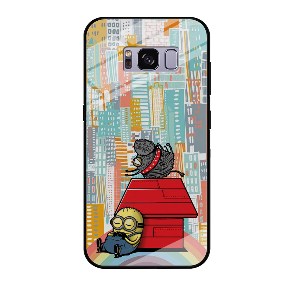 Minion City View Samsung Galaxy S8 Case