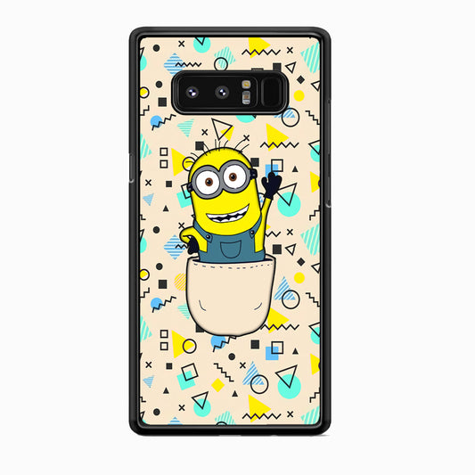 Minion Stand on The Pocket Samsung Galaxy Note 8 Case