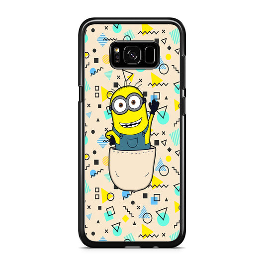Minion Stand on The Pocket Samsung Galaxy S8 Plus Case