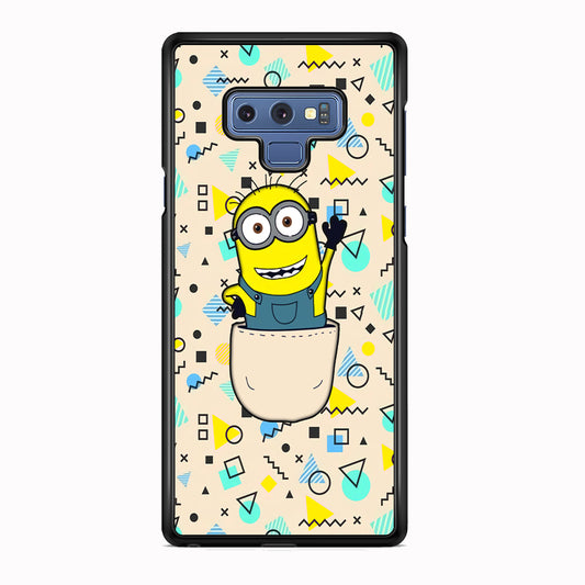 Minion Stand on The Pocket Samsung Galaxy Note 9 Case
