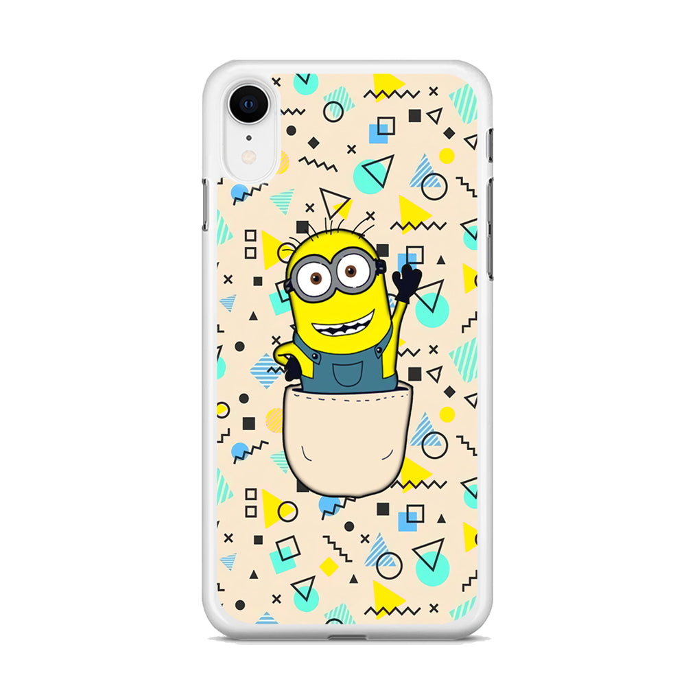 Minion Stand on The Pocket iPhone XR Case