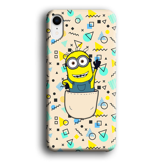 Minion Stand on The Pocket iPhone XR Case
