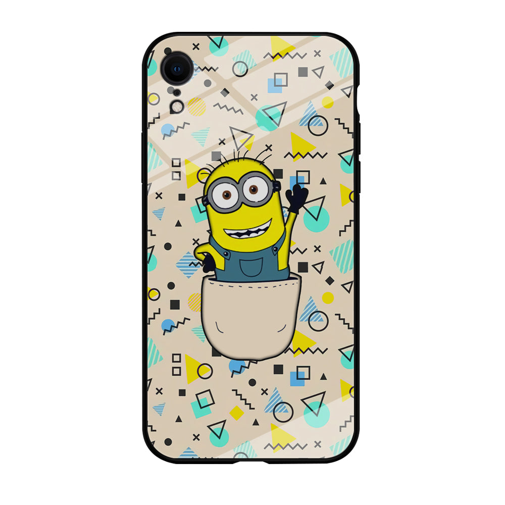 Minion Stand on The Pocket iPhone XR Case