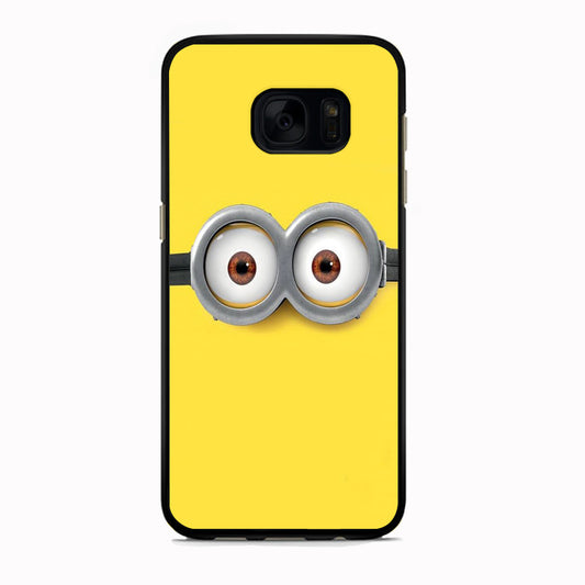 Minions Eyeglasses Samsung Galaxy S7 Edge Case
