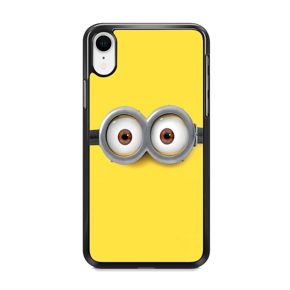 Minions Eyeglasses iPhone XR Case