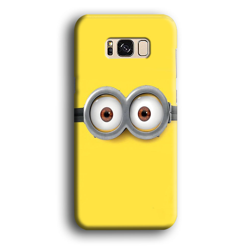 Minions Eyeglasses Samsung Galaxy S8 Case