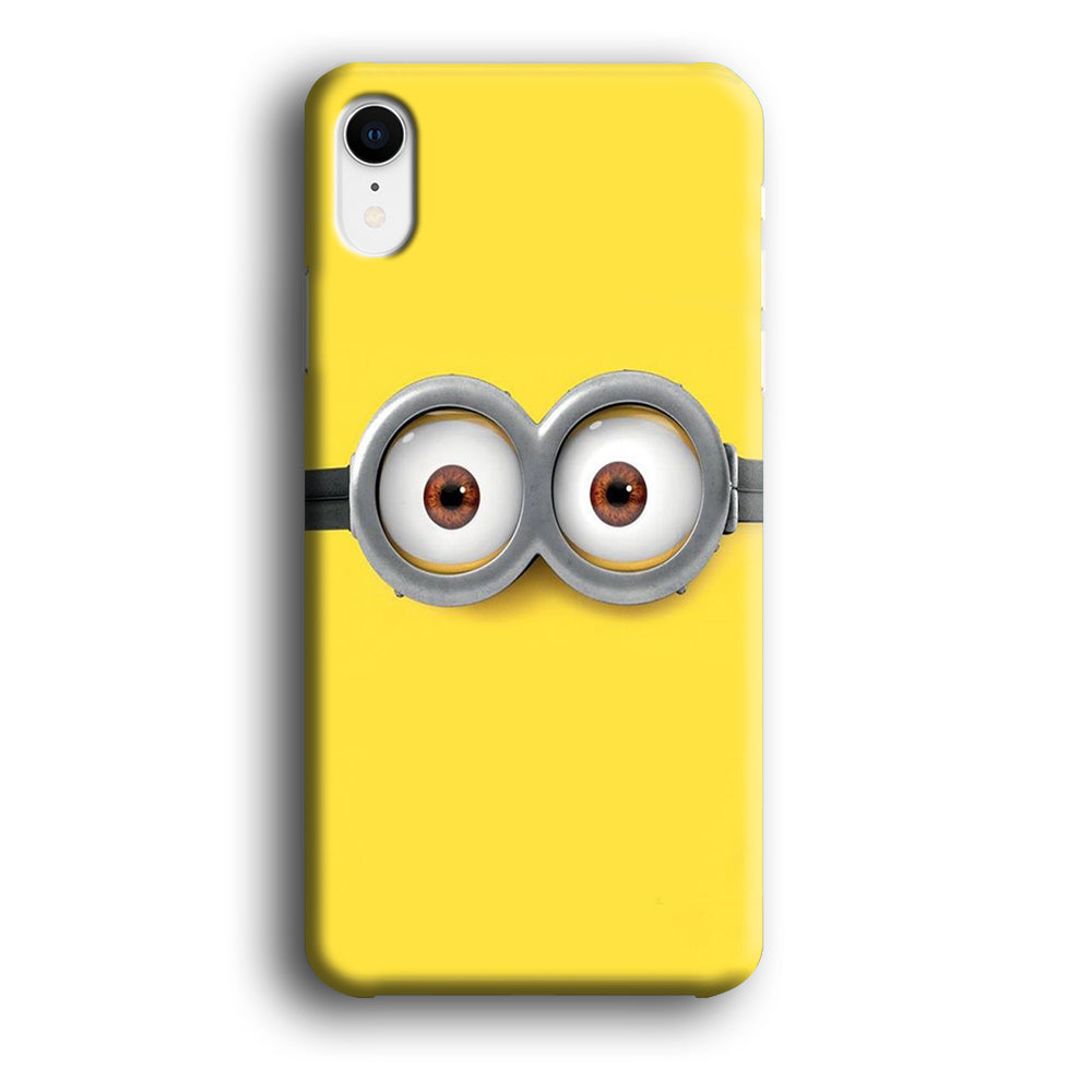 Minions Eyeglasses iPhone XR Case