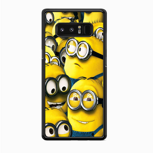 Minions Gather Around Samsung Galaxy Note 8 Case