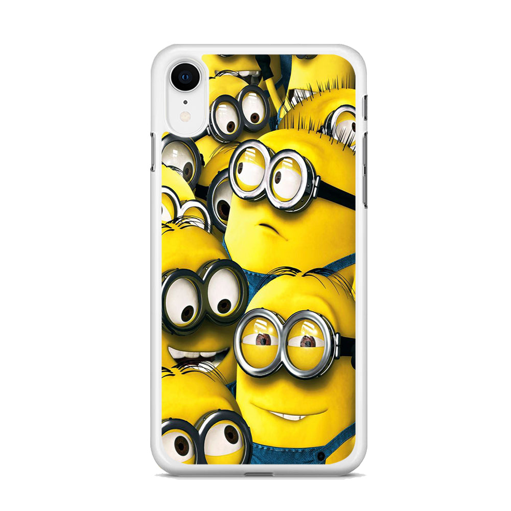 Minions Gather Around iPhone XR Case
