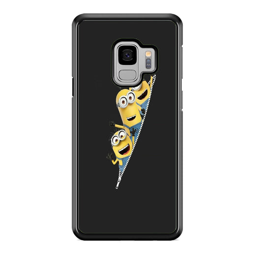 Minions Grey Zip Samsung Galaxy S9 Case
