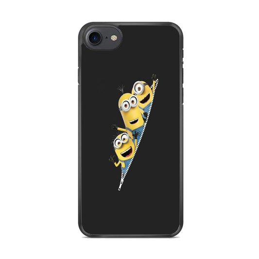 Minions Grey Zip iPhone 8 Case