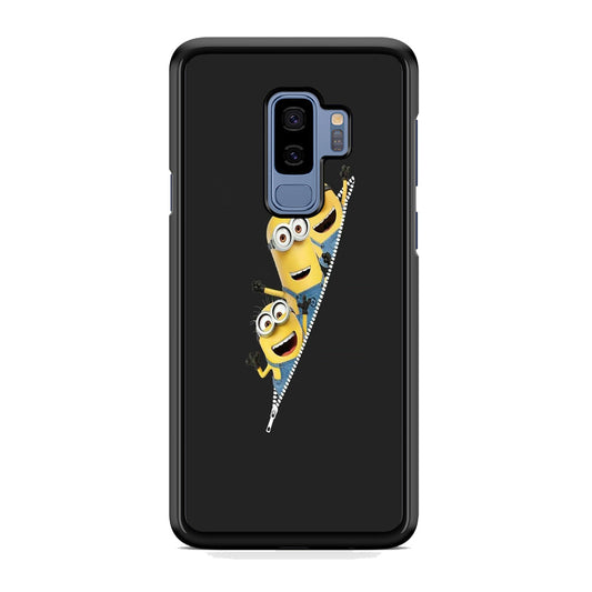 Minions Grey Zip Samsung Galaxy S9 Plus Case