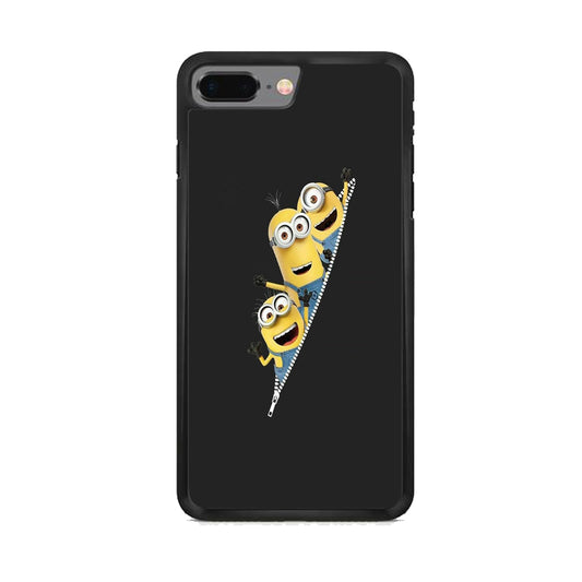Minions Grey Zip iPhone 7 Plus Case