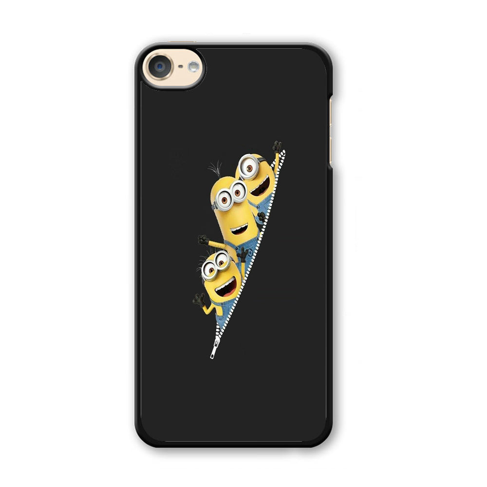 Minions Grey Zip iPod Touch 6 Case - Carneyforia