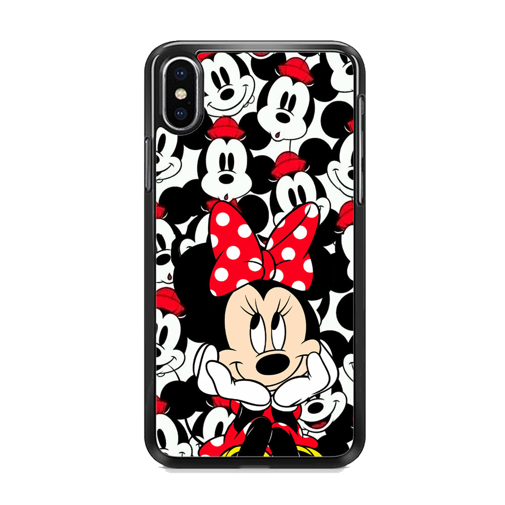 Minnie Mouse Beautiful with You iPhone X Case