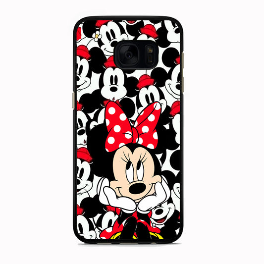 Minnie Mouse Beautiful with You Samsung Galaxy S7 Edge Case