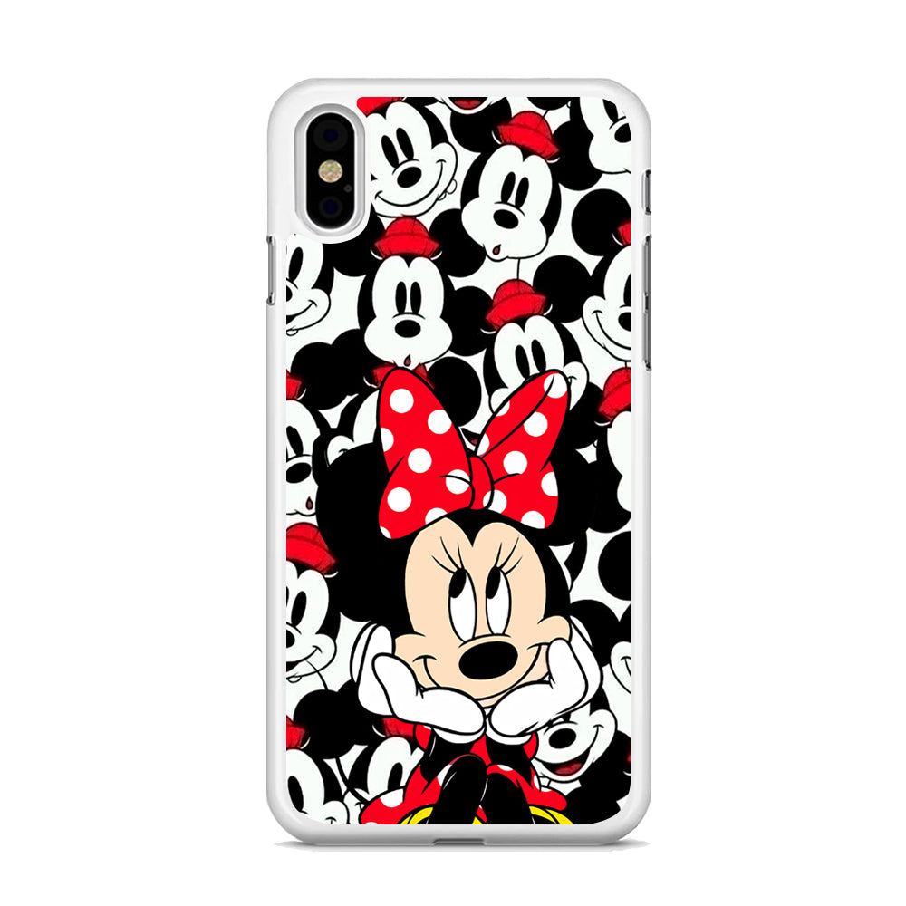 Minnie Mouse Beautiful with You iPhone X Case