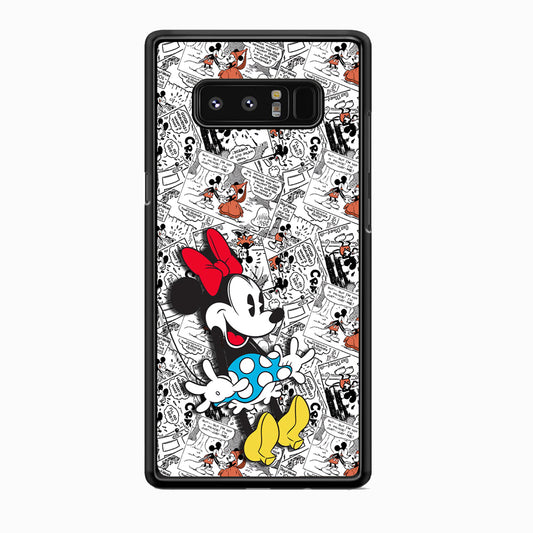 Minnie Mouse Time of Rejoice Samsung Galaxy Note 8 Case