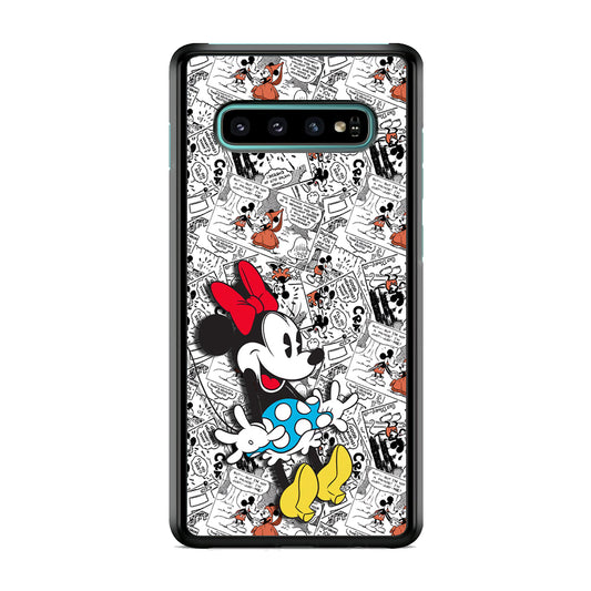 Minnie Mouse Time of Rejoice Samsung Galaxy S10 Case