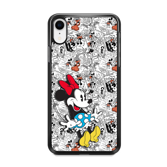 Minnie Mouse Time of Rejoice iPhone XR Case