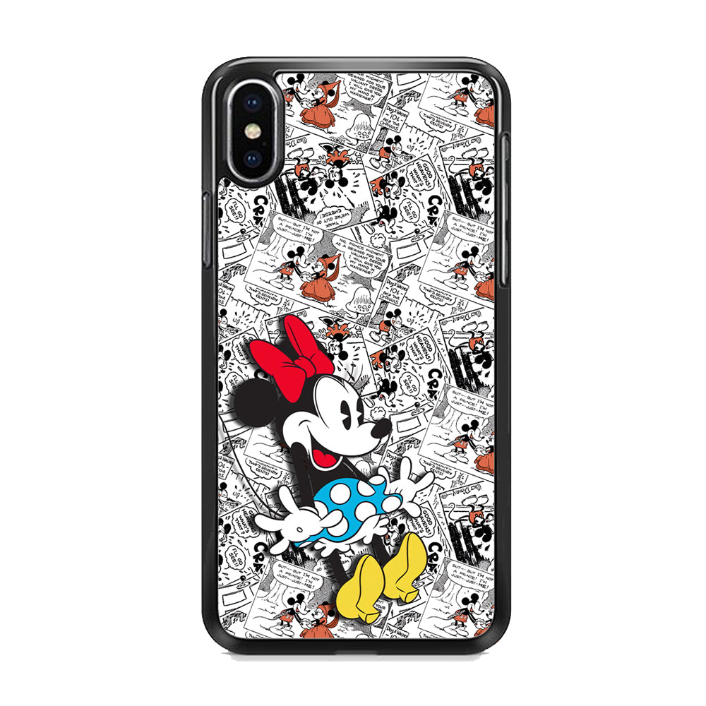 Minnie Mouse Time of Rejoice iPhone X Case