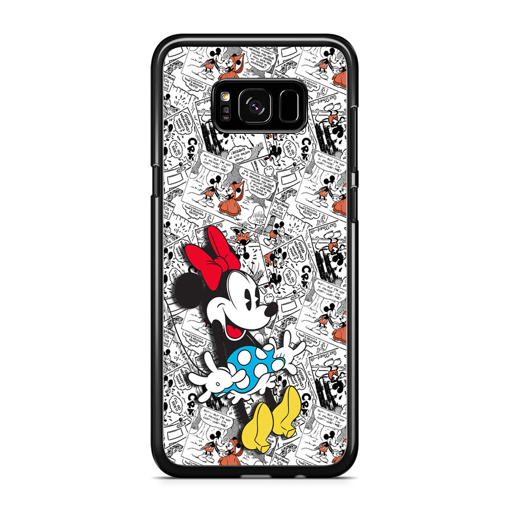 Minnie Mouse Time of Rejoice Samsung Galaxy S8 Case