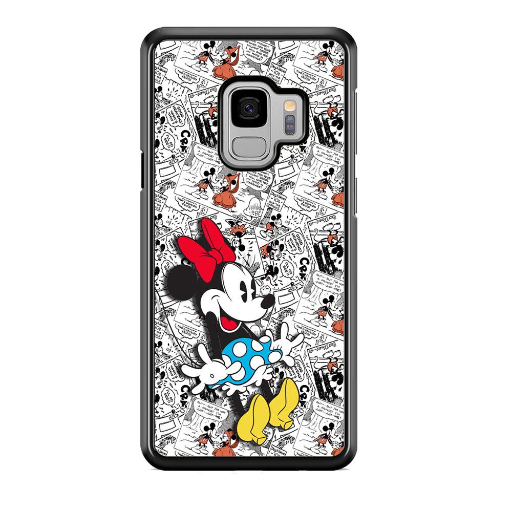 Minnie Mouse Time of Rejoice Samsung Galaxy S9 Case