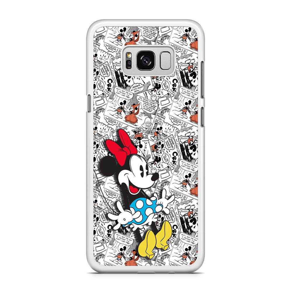 Minnie Mouse Time of Rejoice Samsung Galaxy S8 Case