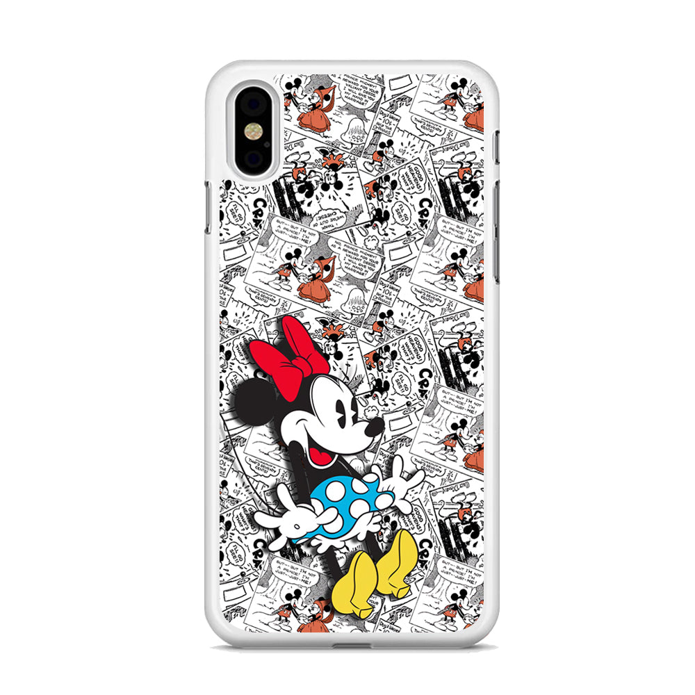 Minnie Mouse Time of Rejoice iPhone X Case