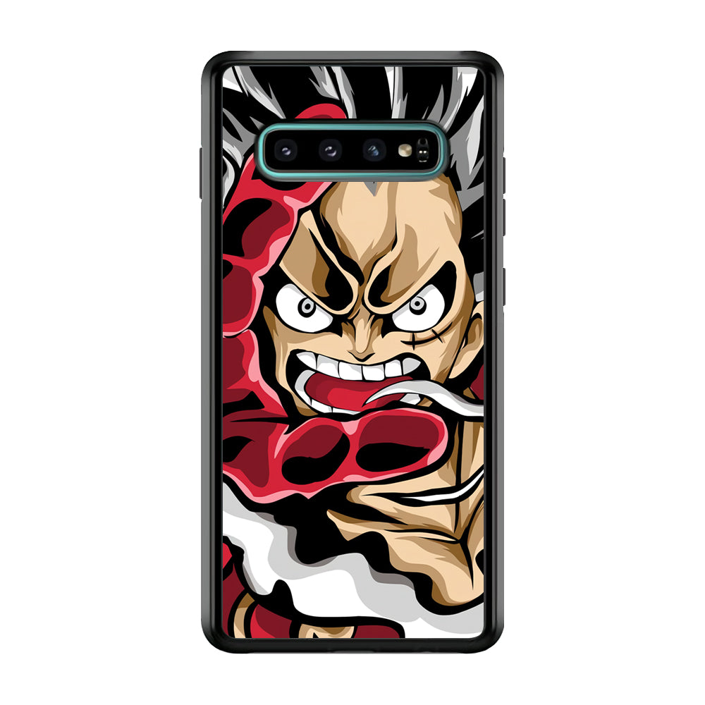 Monkey D Luffy Gear 4 Samsung Galaxy S10 Plus Case
