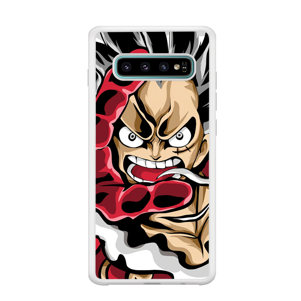 Monkey D Luffy Gear 4 Samsung Galaxy S10 Case