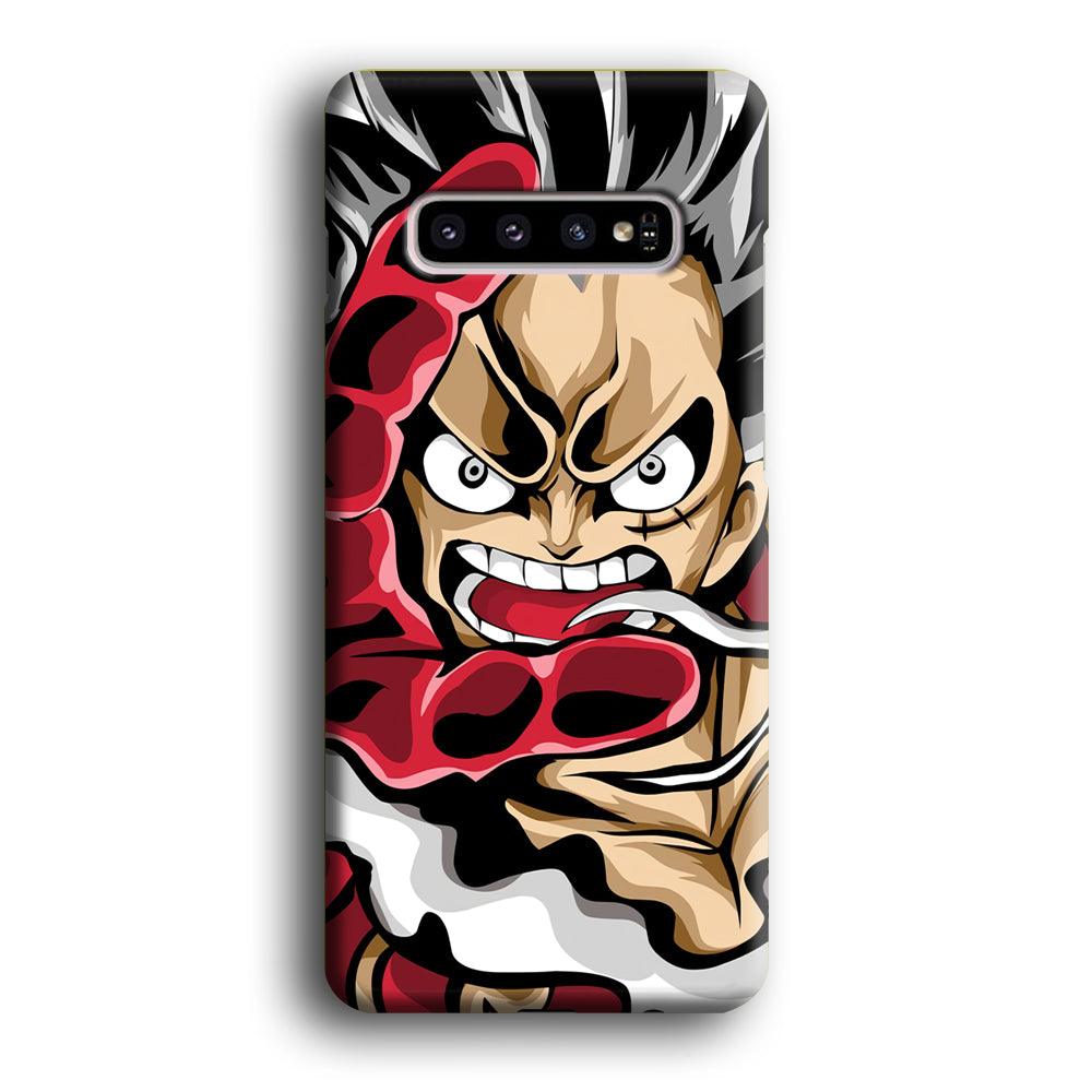 Monkey D Luffy Gear 4 Samsung Galaxy S10 Case