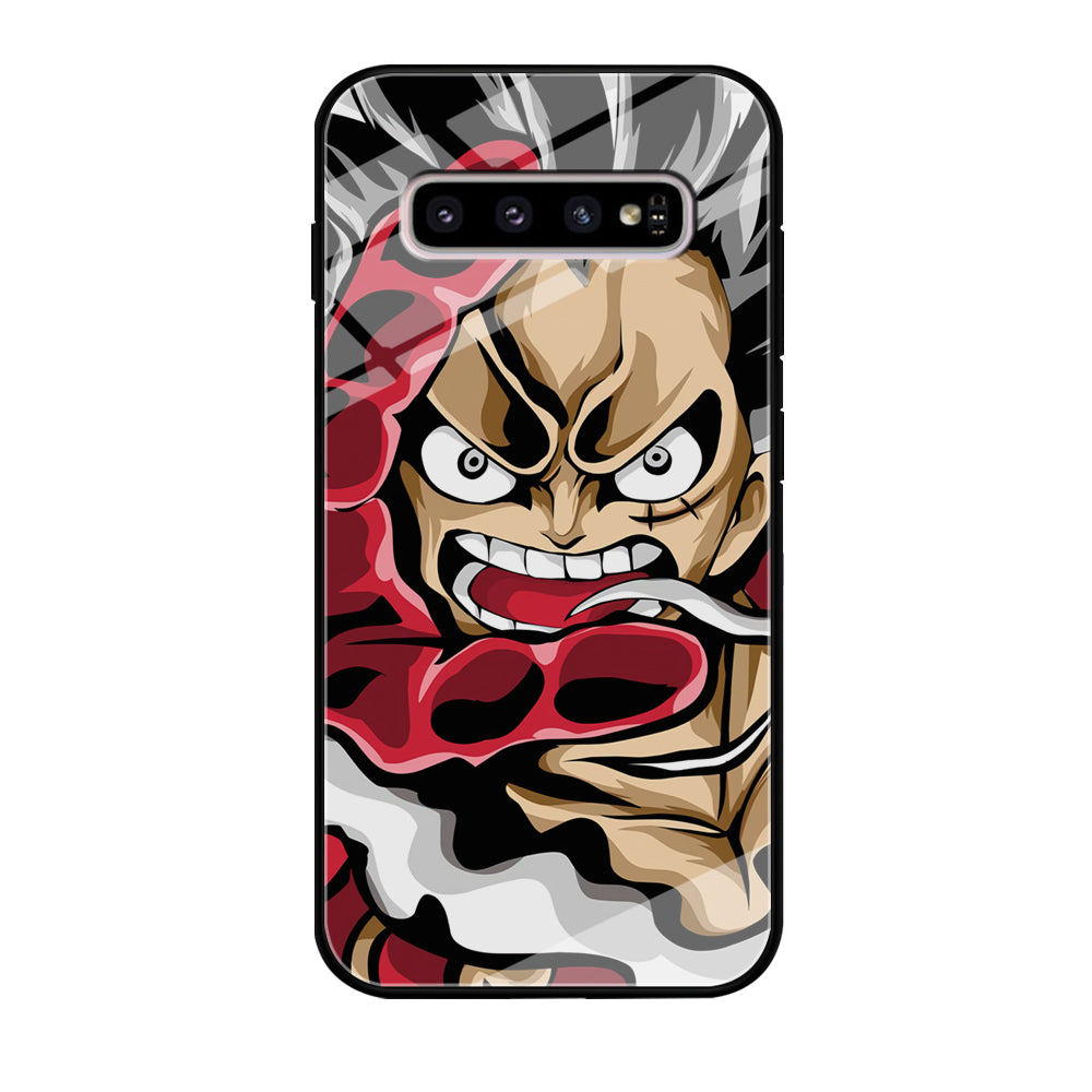 Monkey D Luffy Gear 4 Samsung Galaxy S10 Case