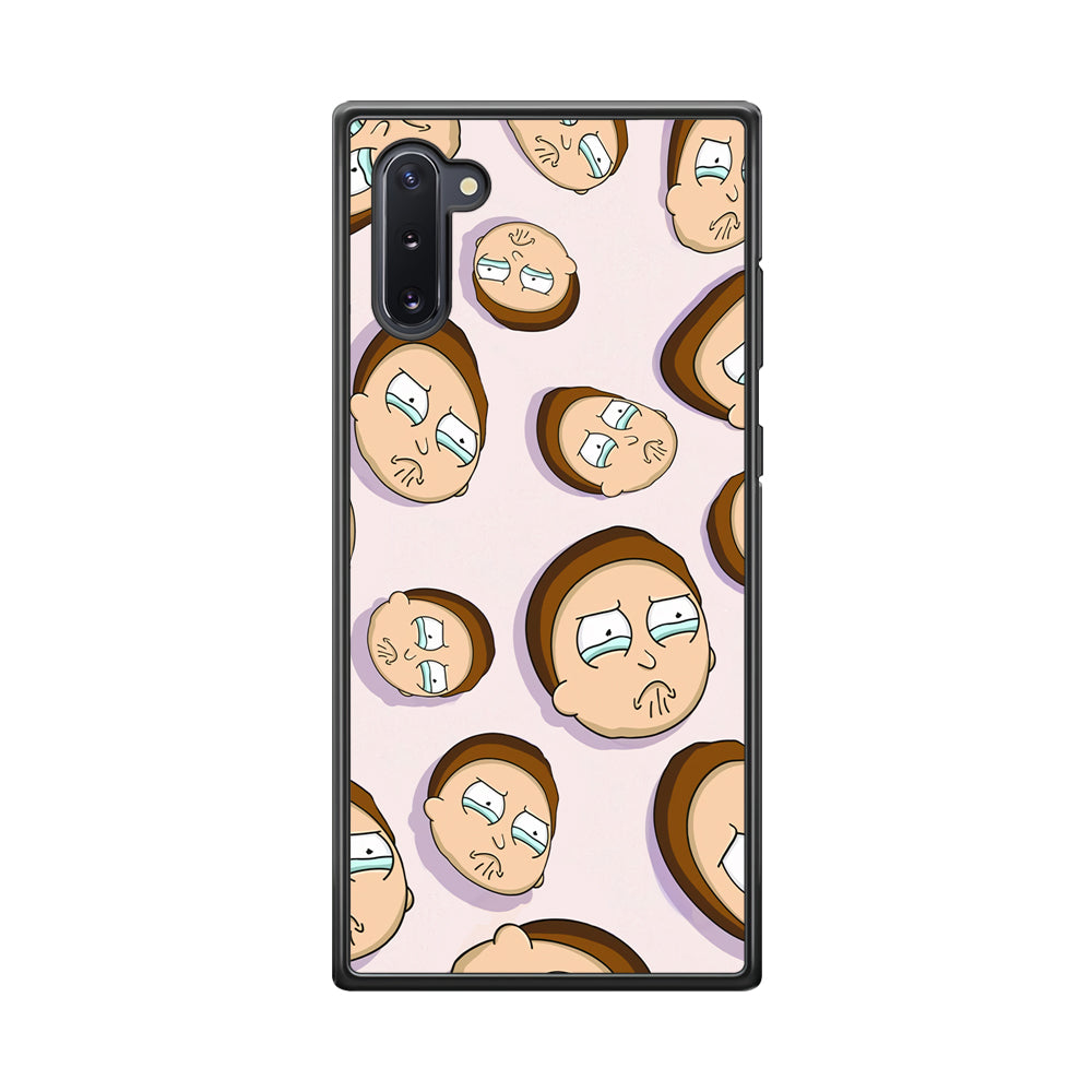 Morty Cry Head Doodle Samsung Galaxy Note 10 Case