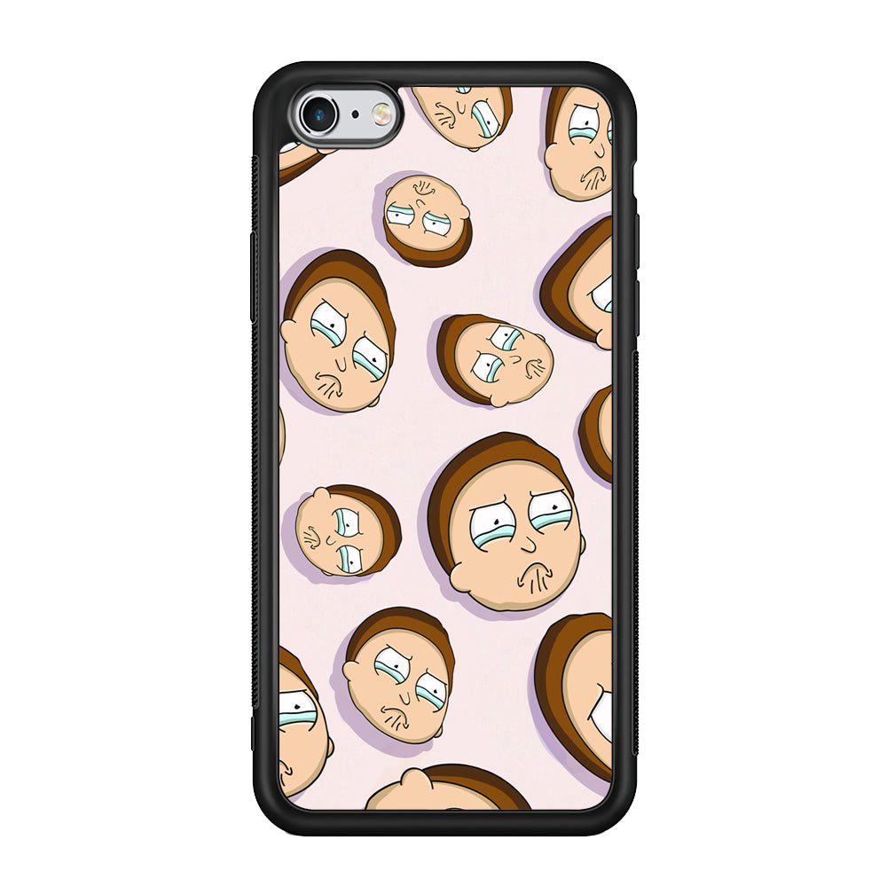 Morty Cry Head Doodle iPhone 6 Plus | 6s Plus Case