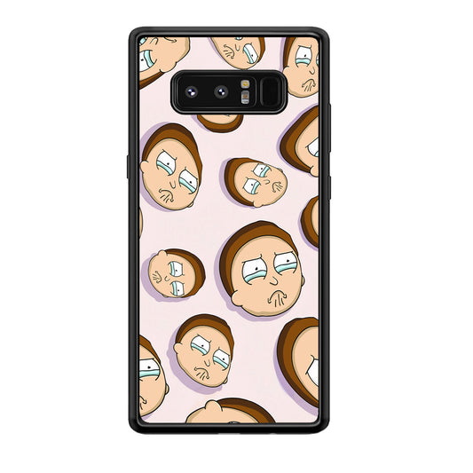 Morty Cry Head Doodle Samsung Galaxy Note 8 Case