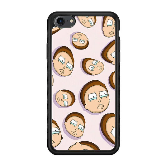 Morty Cry Head Doodle iPhone 7 Case
