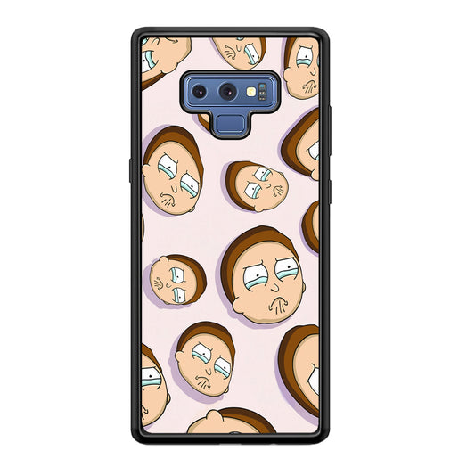 Morty Cry Head Doodle Samsung Galaxy Note 9 Case
