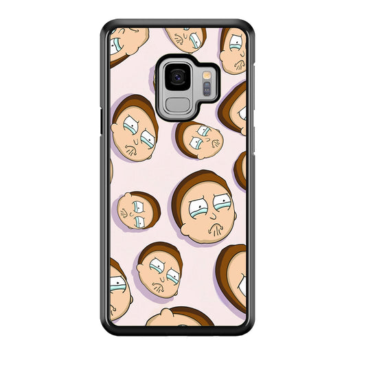 Morty Cry Head Doodle Samsung Galaxy S9 Case