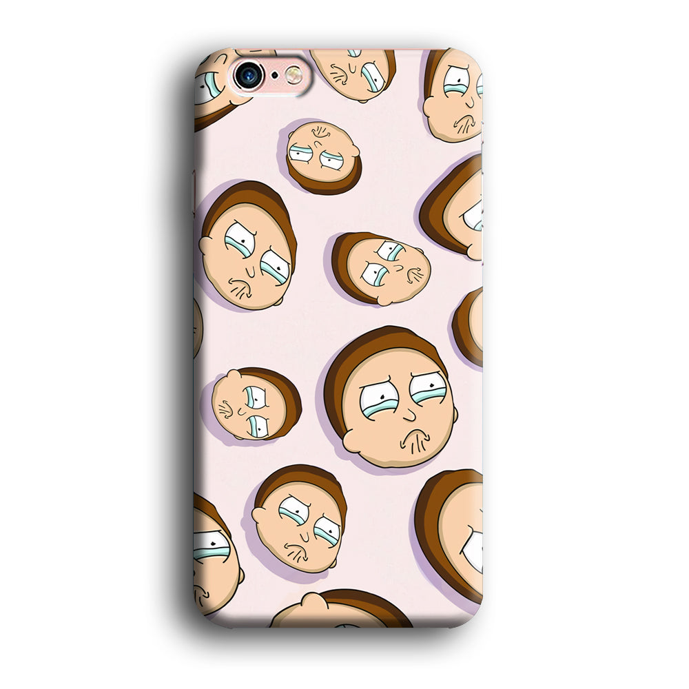 Morty Cry Head Doodle iPhone 6 Plus | 6s Plus Case