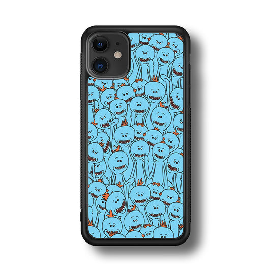 Mr Meeseeks Doodle iPhone 11 Case