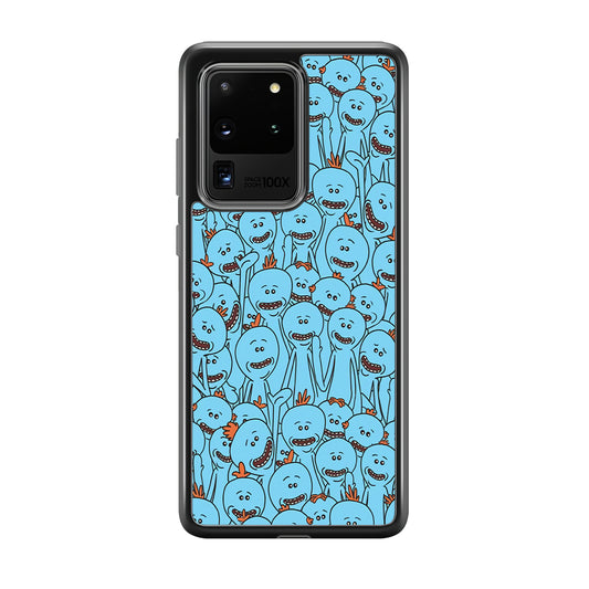 Mr Meeseeks Doodle Samsung Galaxy S20 Ultra Case