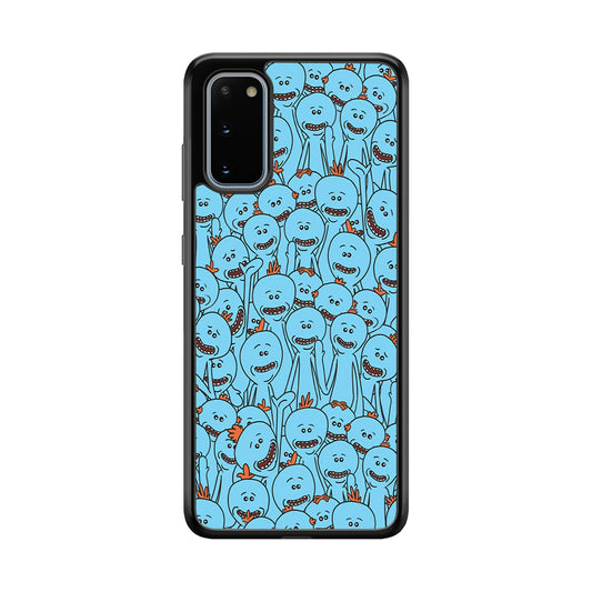 Mr Meeseeks Doodle Samsung Galaxy S20 Case