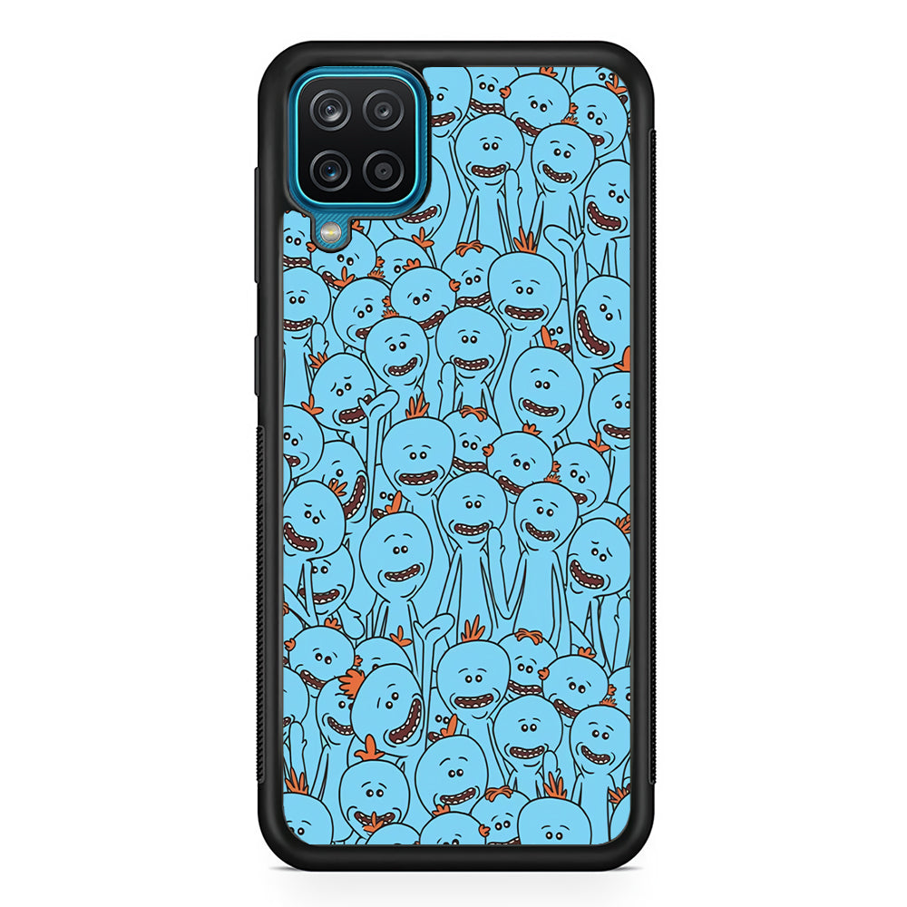 Mr Meeseeks Doodle Samsung Galaxy A12 Case