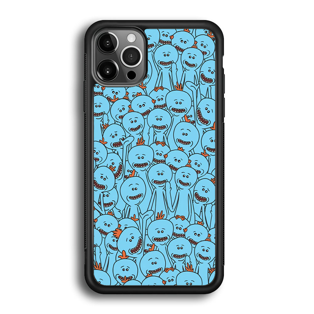 Mr Meeseeks Doodle iPhone 12 Pro Case