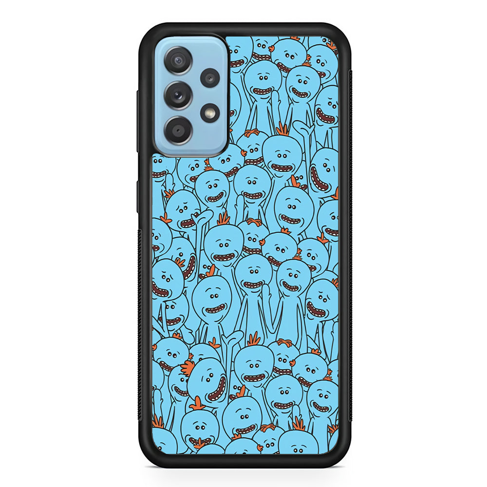 Mr Meeseeks Doodle Samsung Galaxy A52 Case