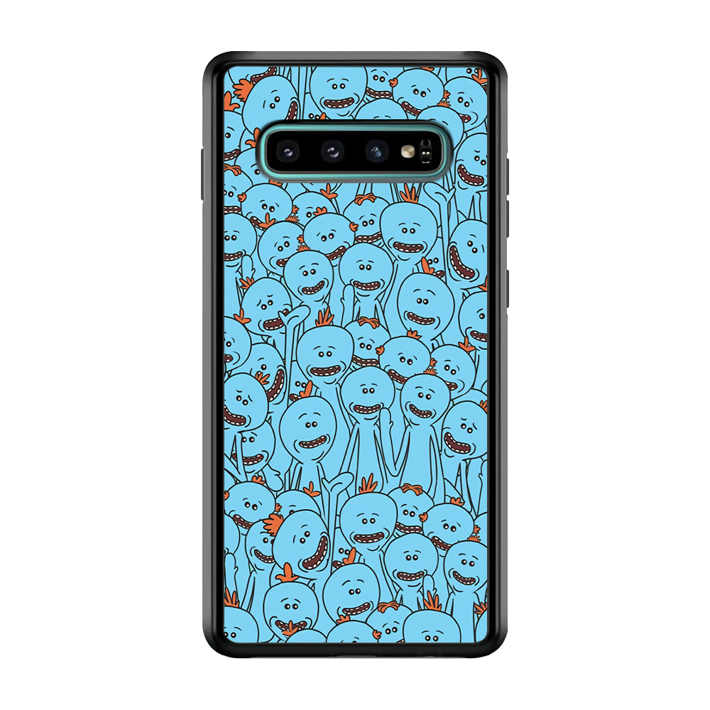 Mr Meeseeks Doodle Samsung Galaxy S10 Case