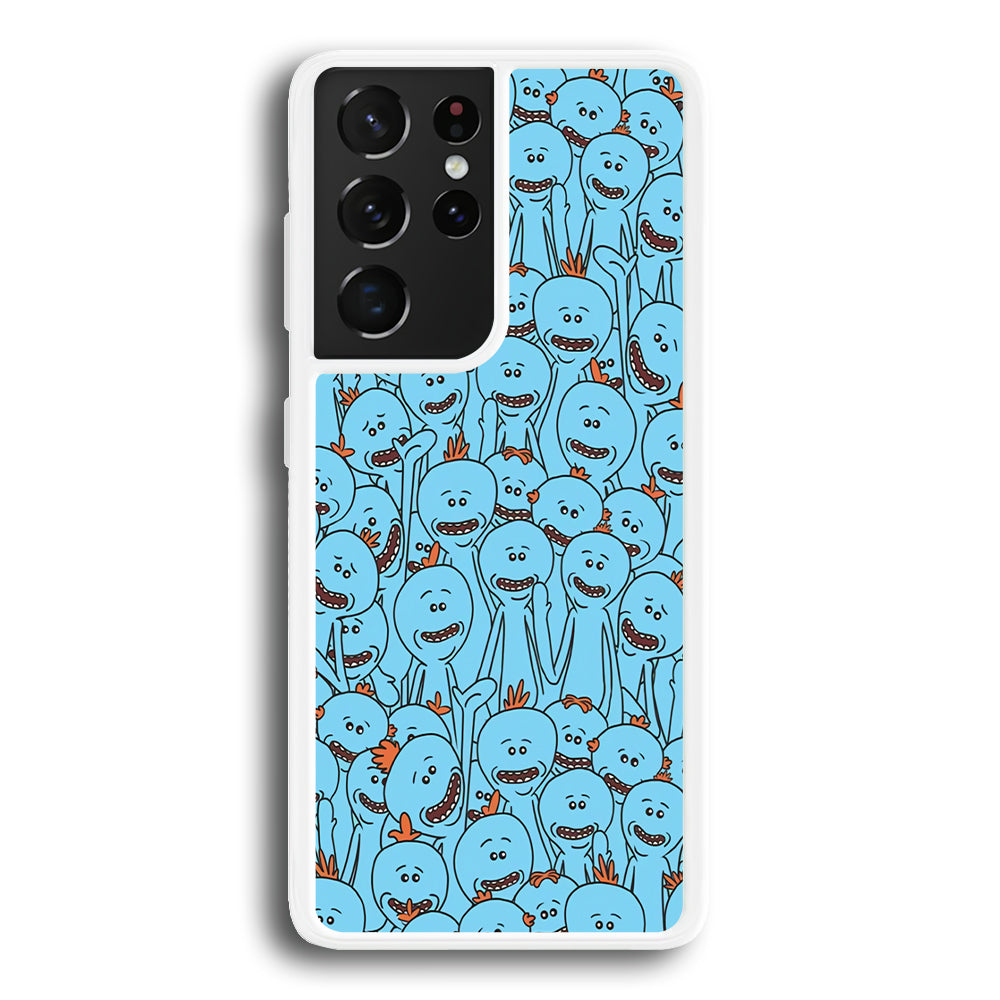 Mr Meeseeks Doodle Samsung Galaxy S21 Ultra Case