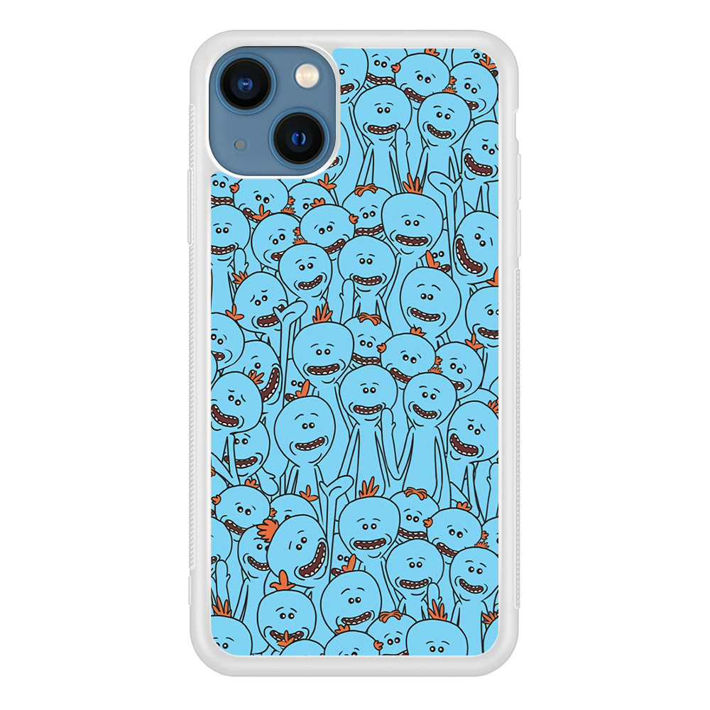 Mr Meeseeks Doodle iPhone 13 Case