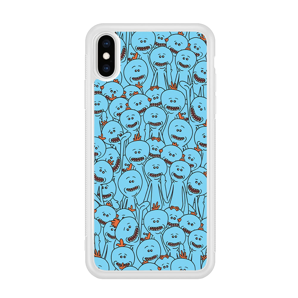 Mr Meeseeks Doodle iPhone X Case